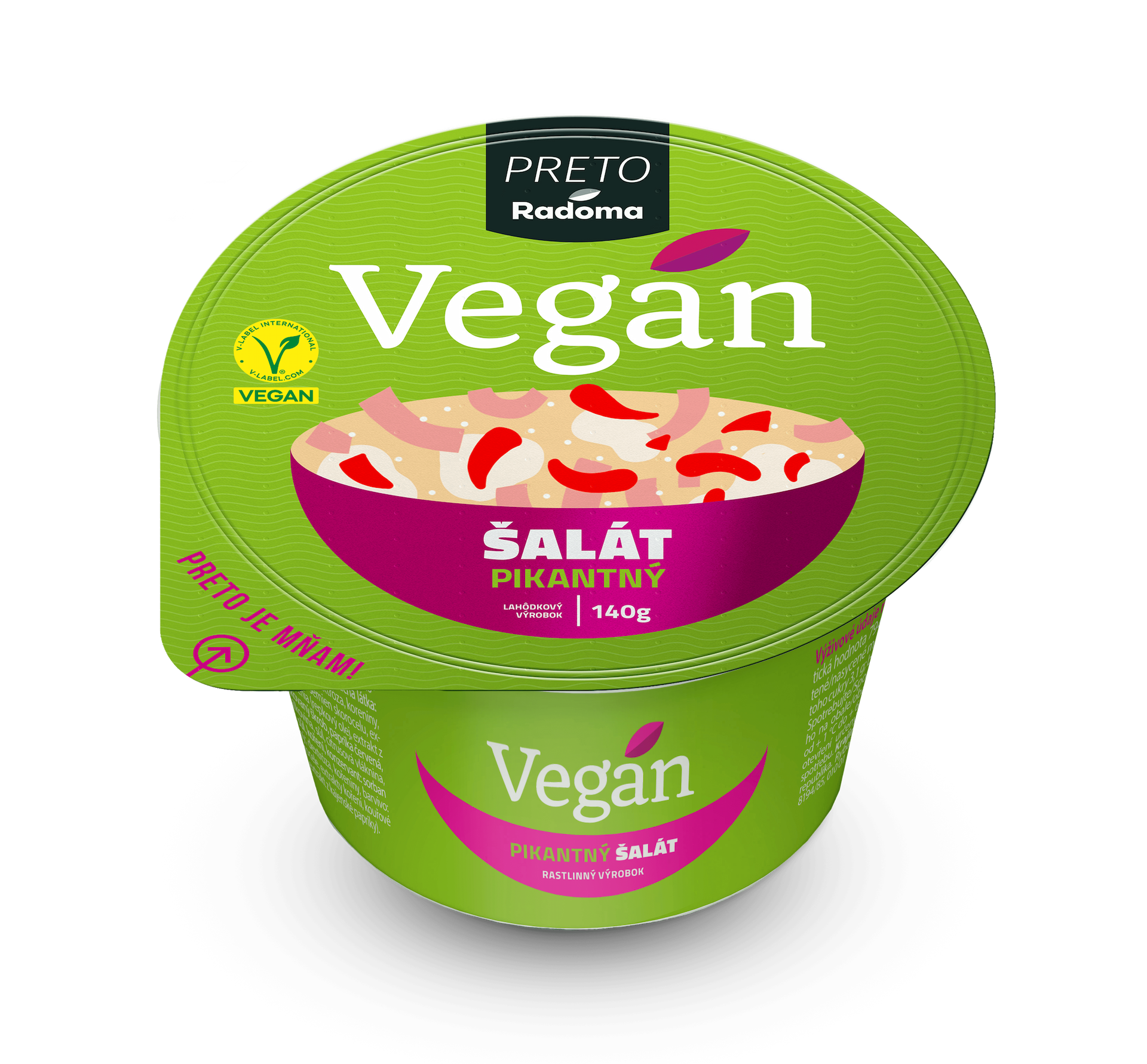 VEGAN šalát pikantný 140g