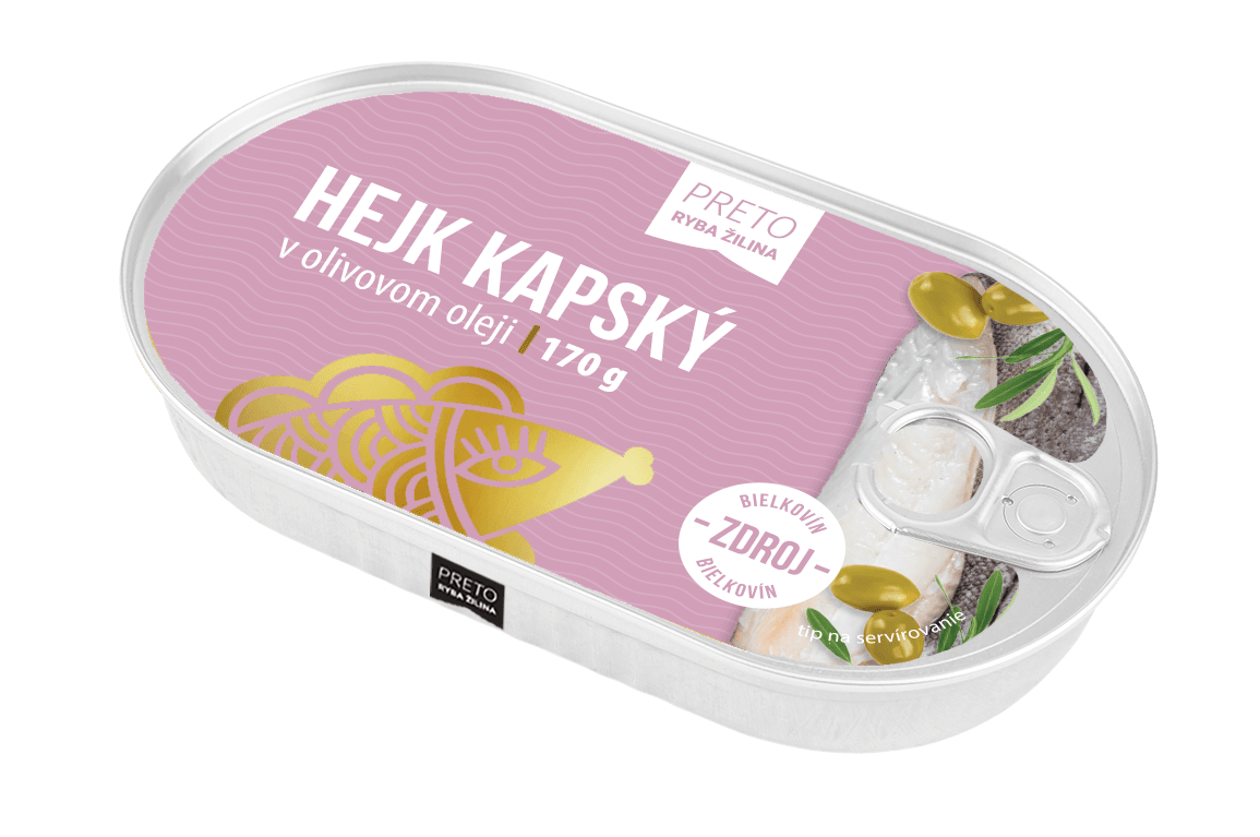 Hejk kapský v olivovom oleji