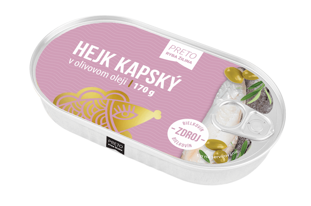 Hejk kapský v olivovom oleji