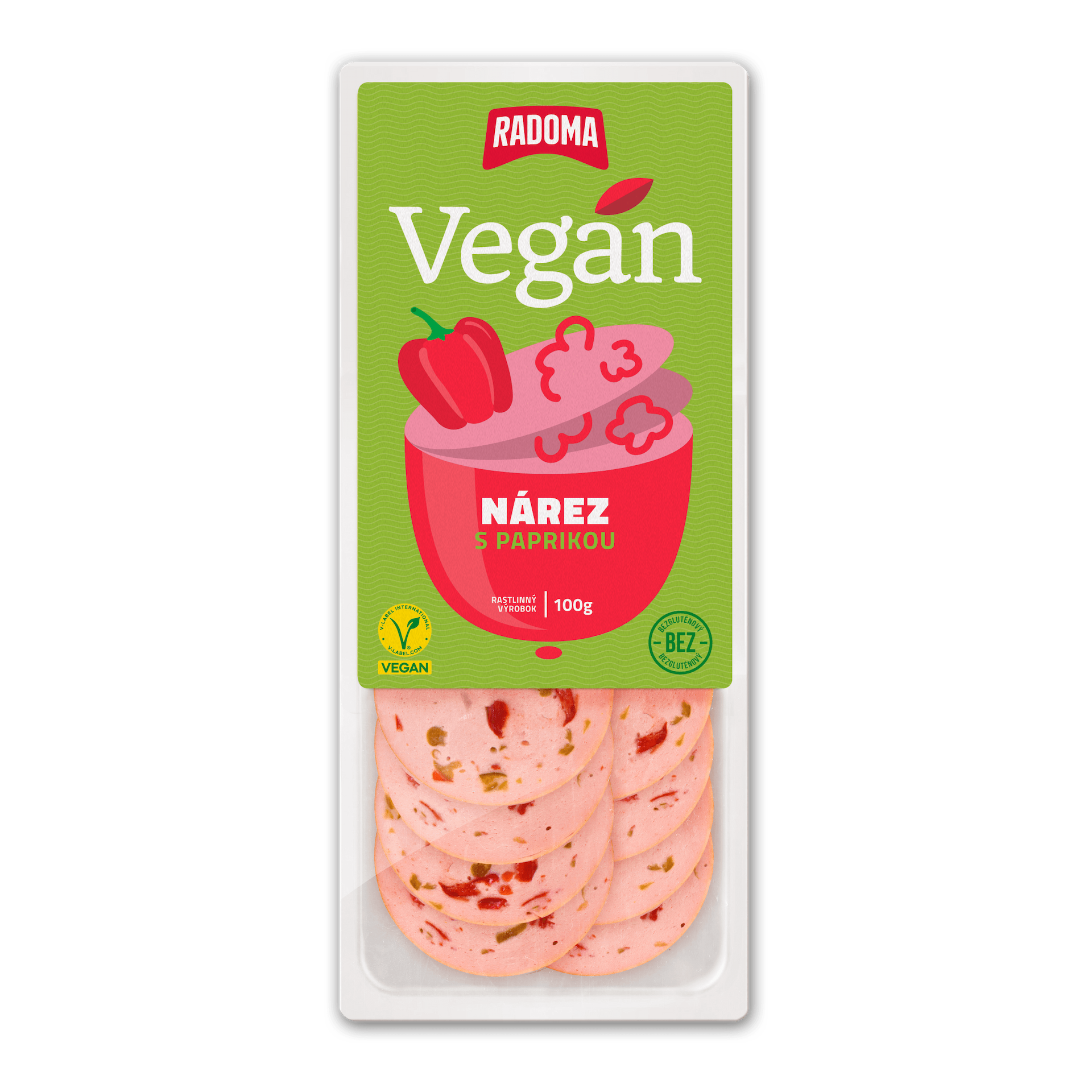 VEGAN nárez s paprikou 100g