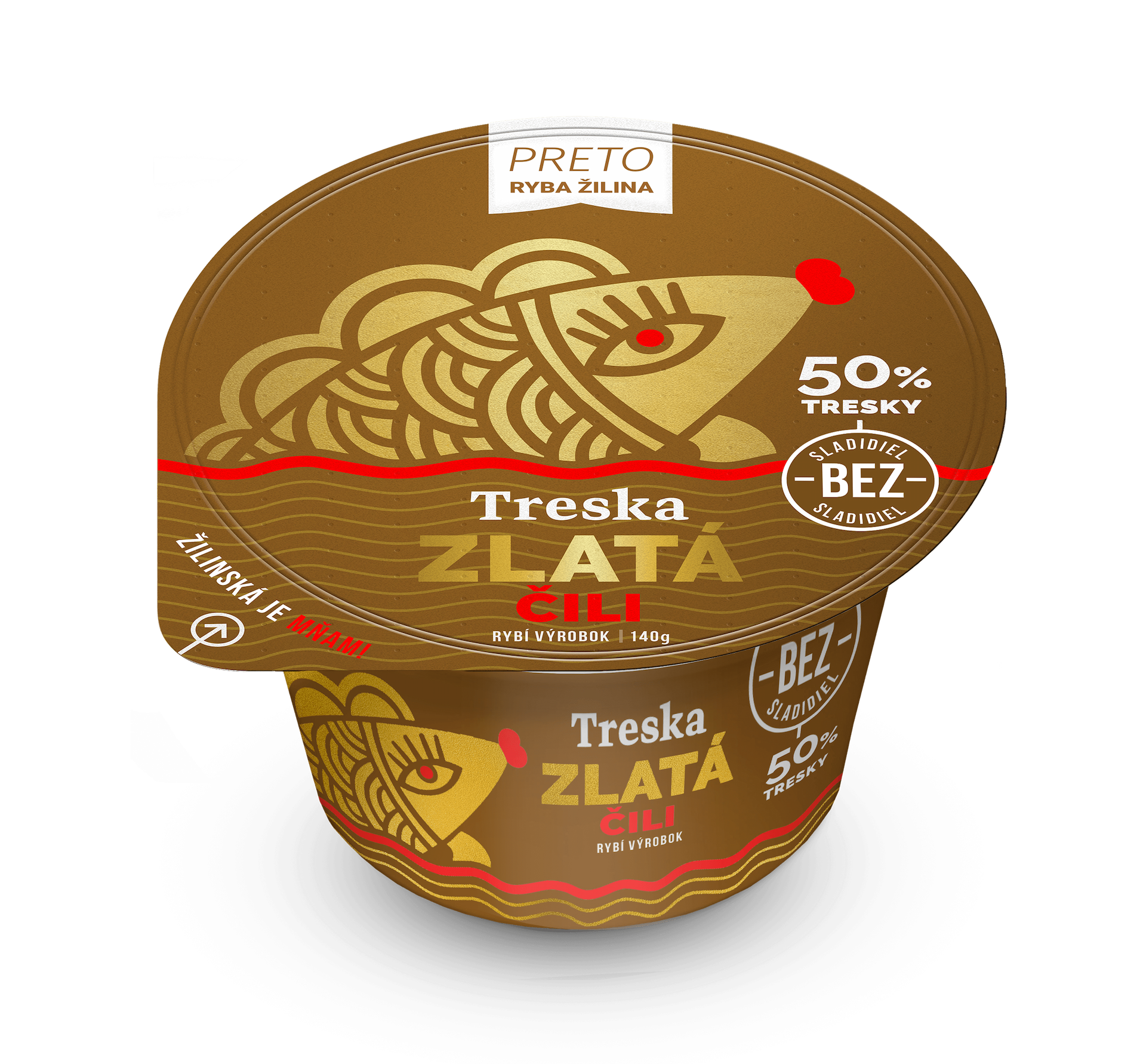 Treska Zlatá Čili 140g