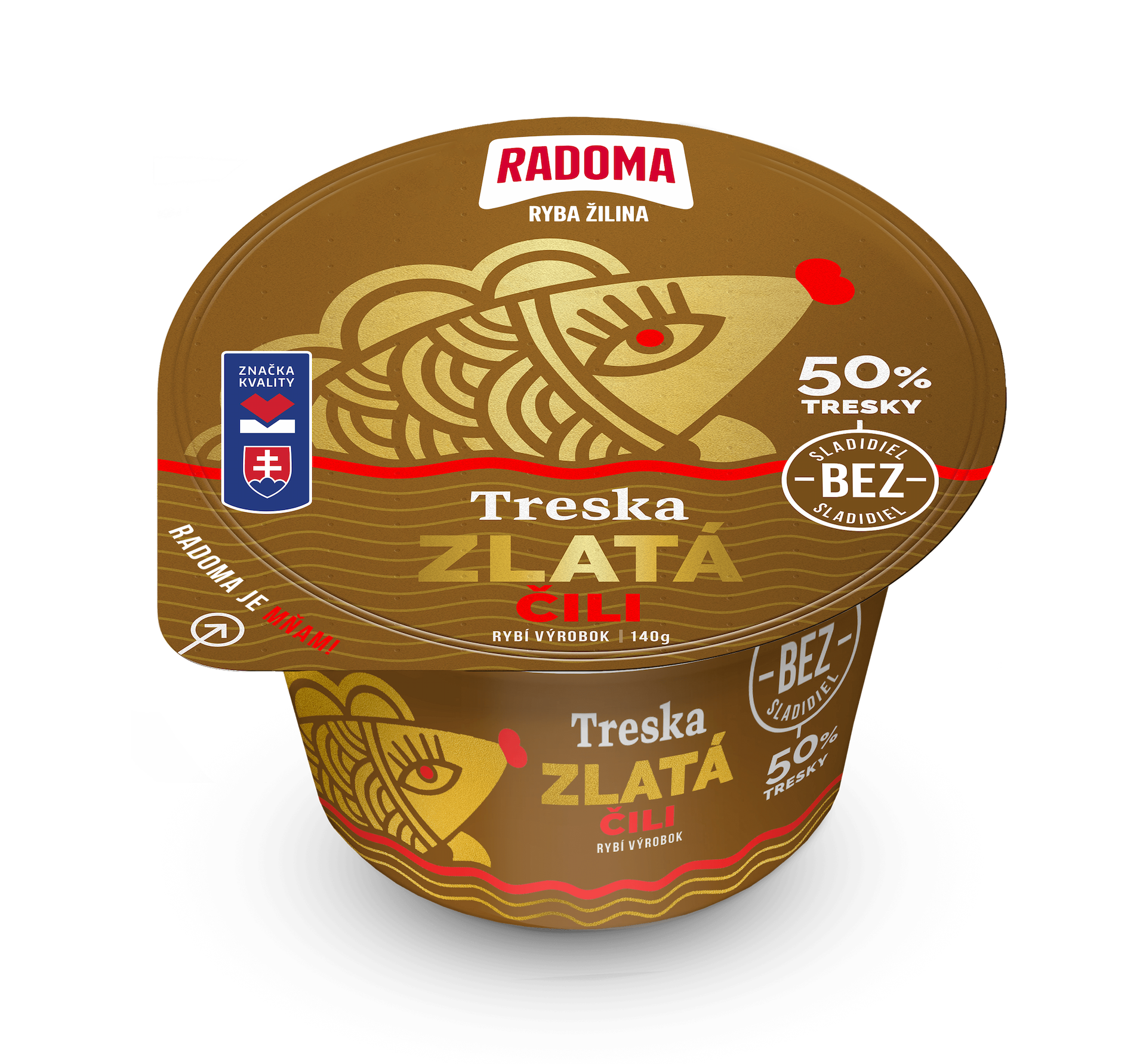 Treska Zlatá Čili 140g