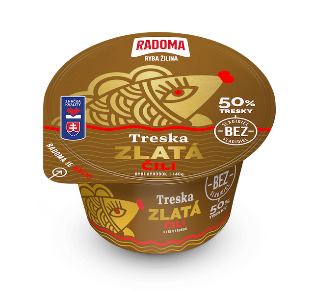 Treska Zlatá Čili 140g