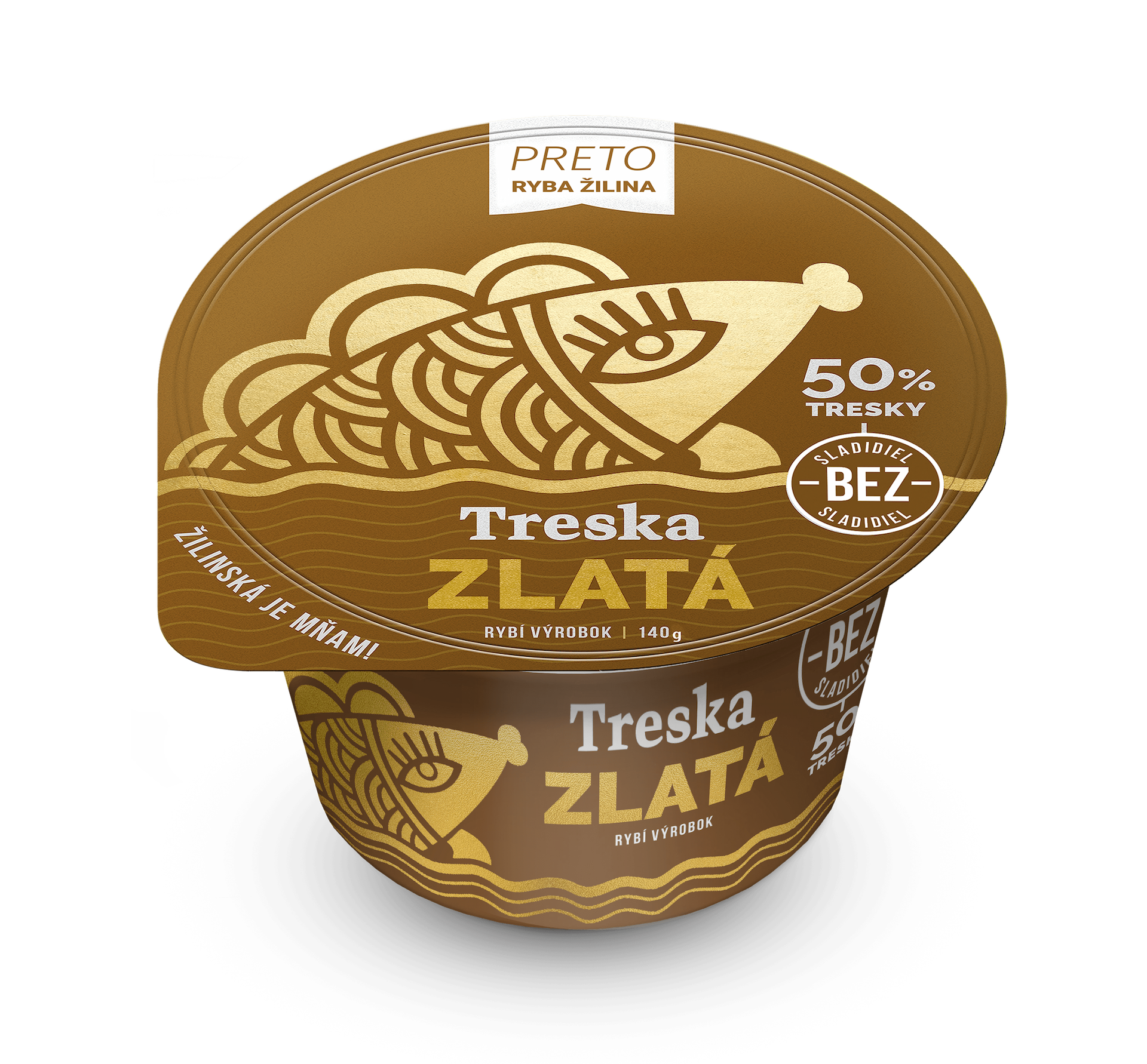 Treska Zlatá 140g