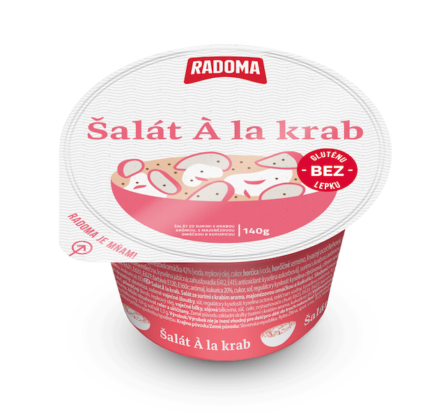 Šalát á la krab 140g