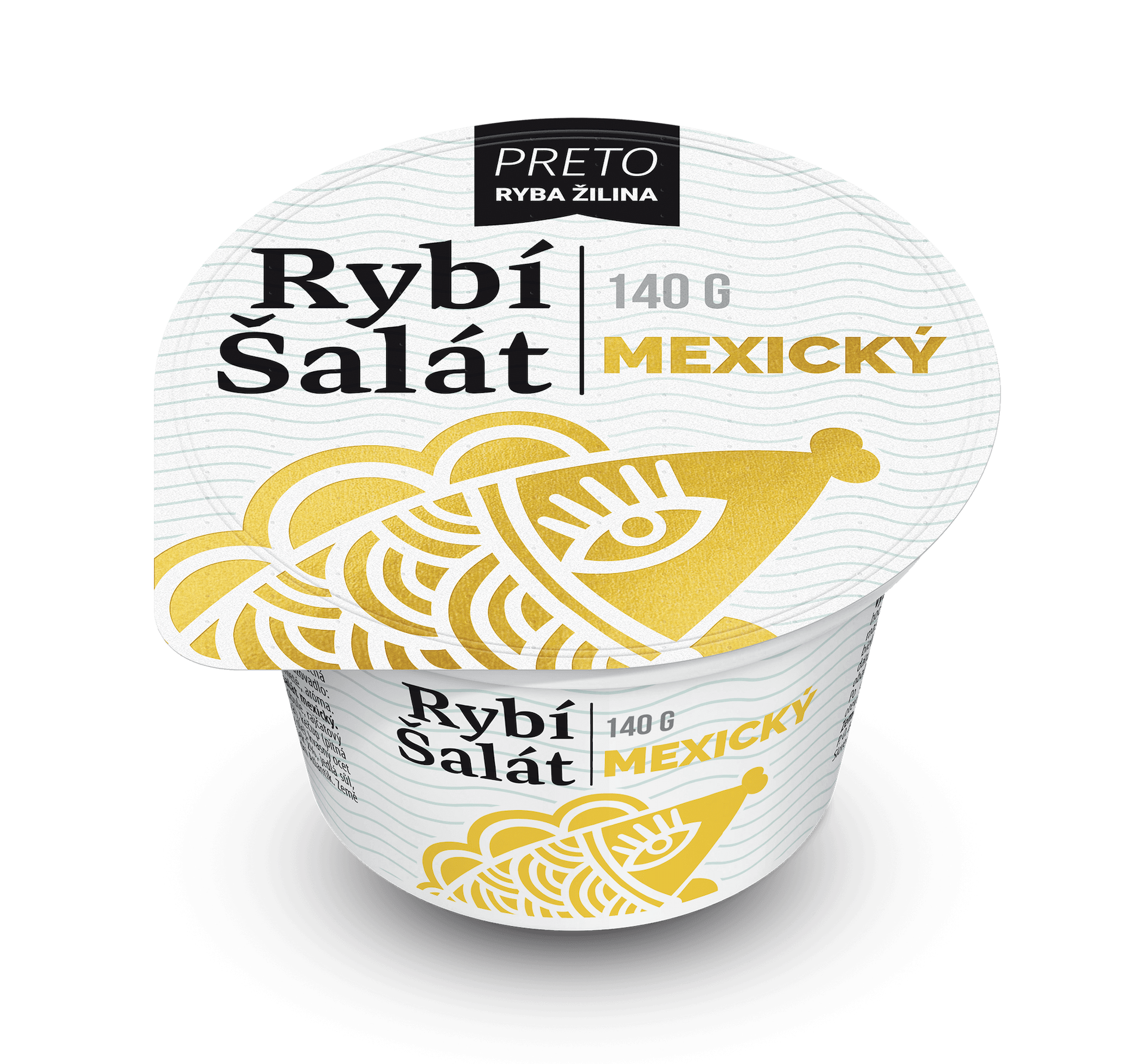 Rybí šalát mexický ostrý 140g 