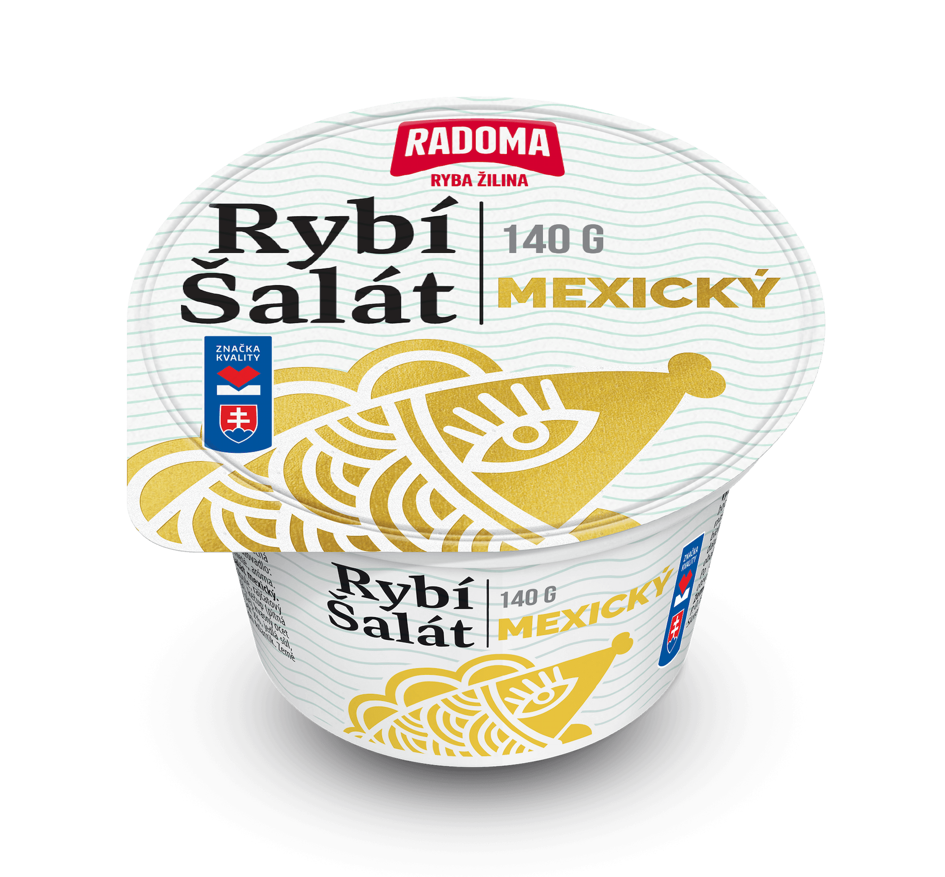 Rybí šalát mexický ostrý 140g 