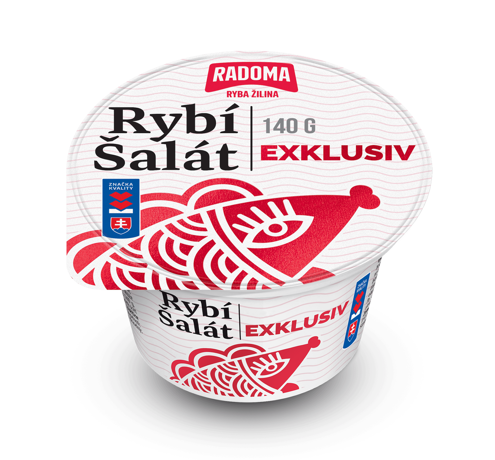 Rybí šalát Exklusiv 140g 