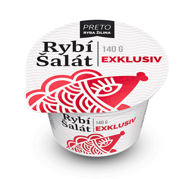 Rybí šalát Exklusiv 140g 