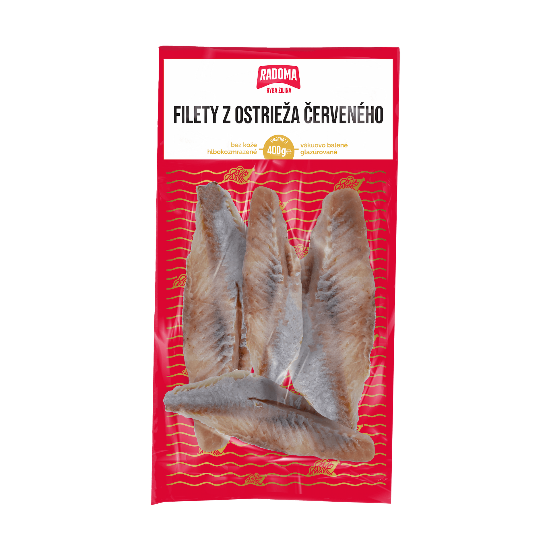 Filety z ostrieža červeného 400g
