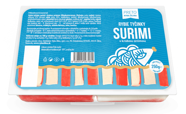 Rybie tyčinky Surimi 250g