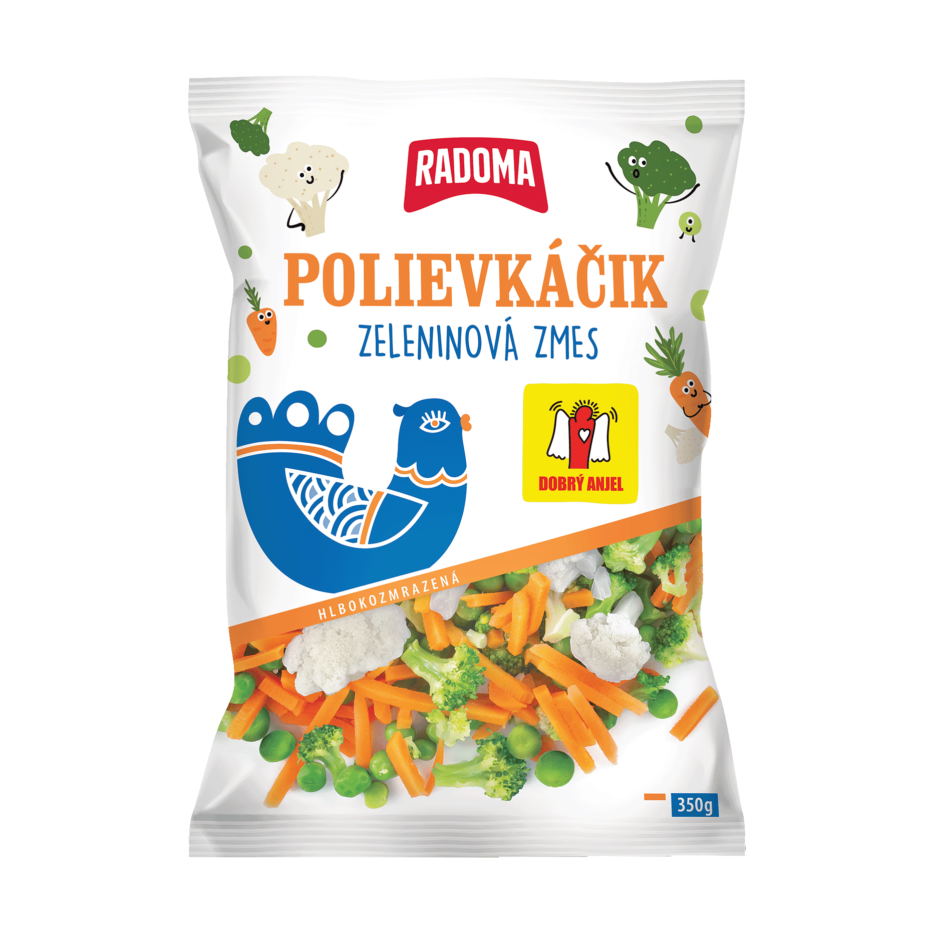 Polievkáčik zeleninová zmes 350g 