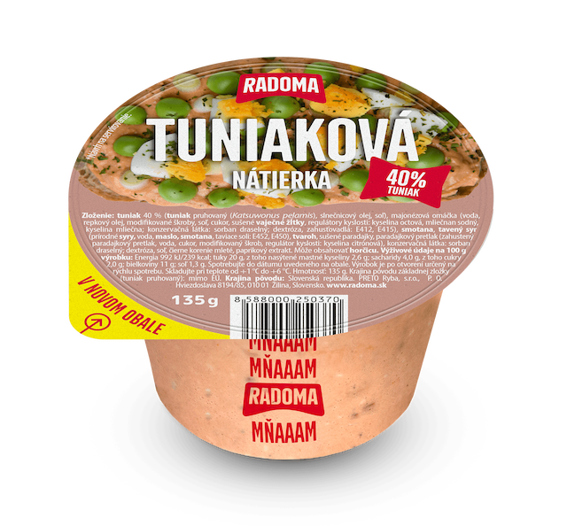 Tuniaková nátierka 135g