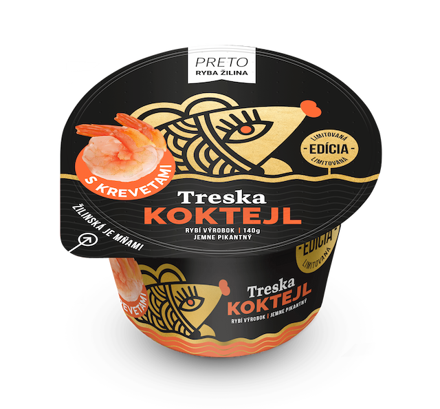 Treska KOKTEJL 140g