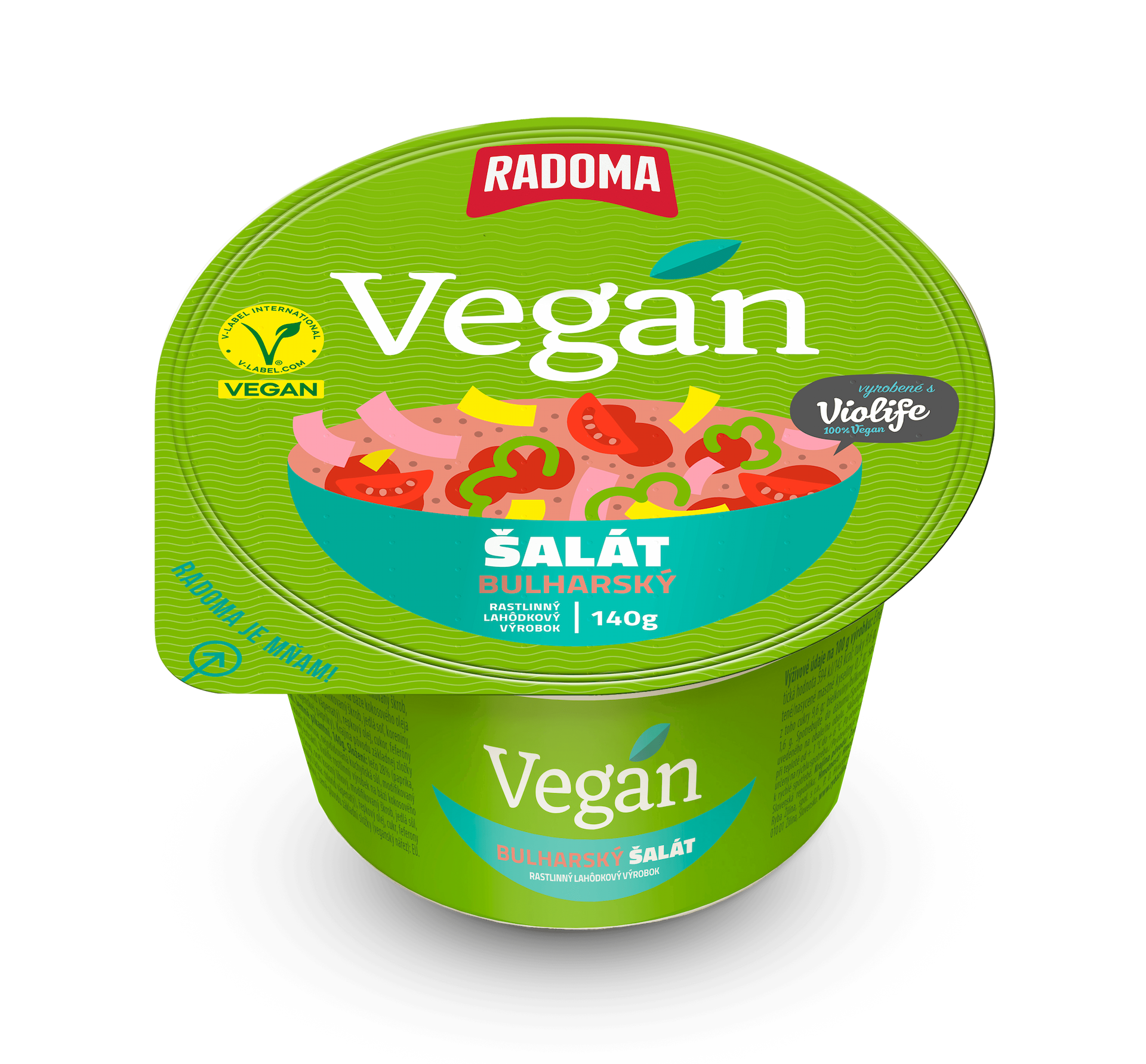 VEGAN šalát bulharský 140g