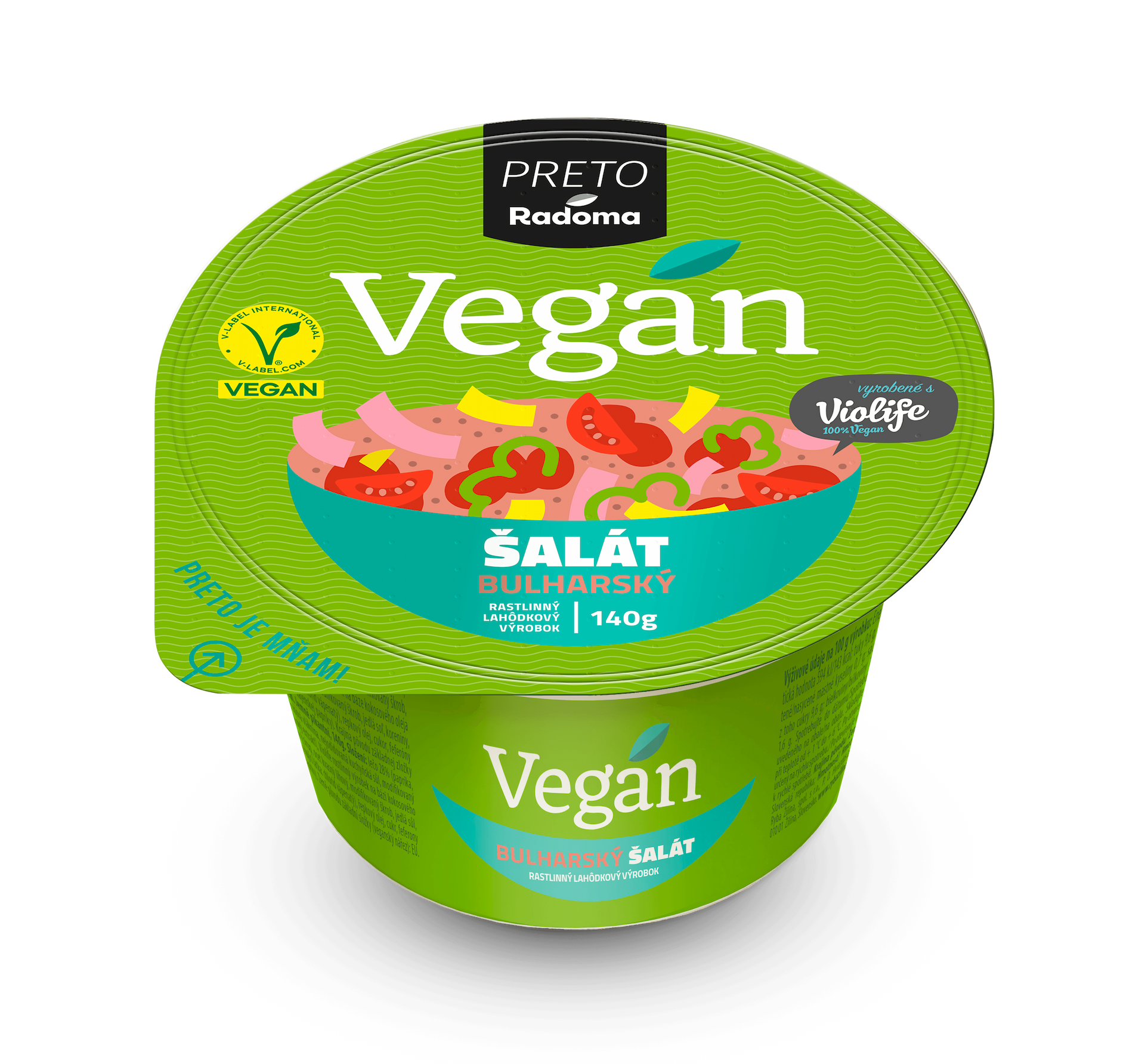 VEGAN šalát bulharský 140g
