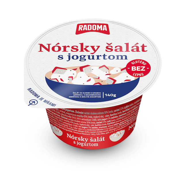 Nórsky šalát s jogurtom 140g 