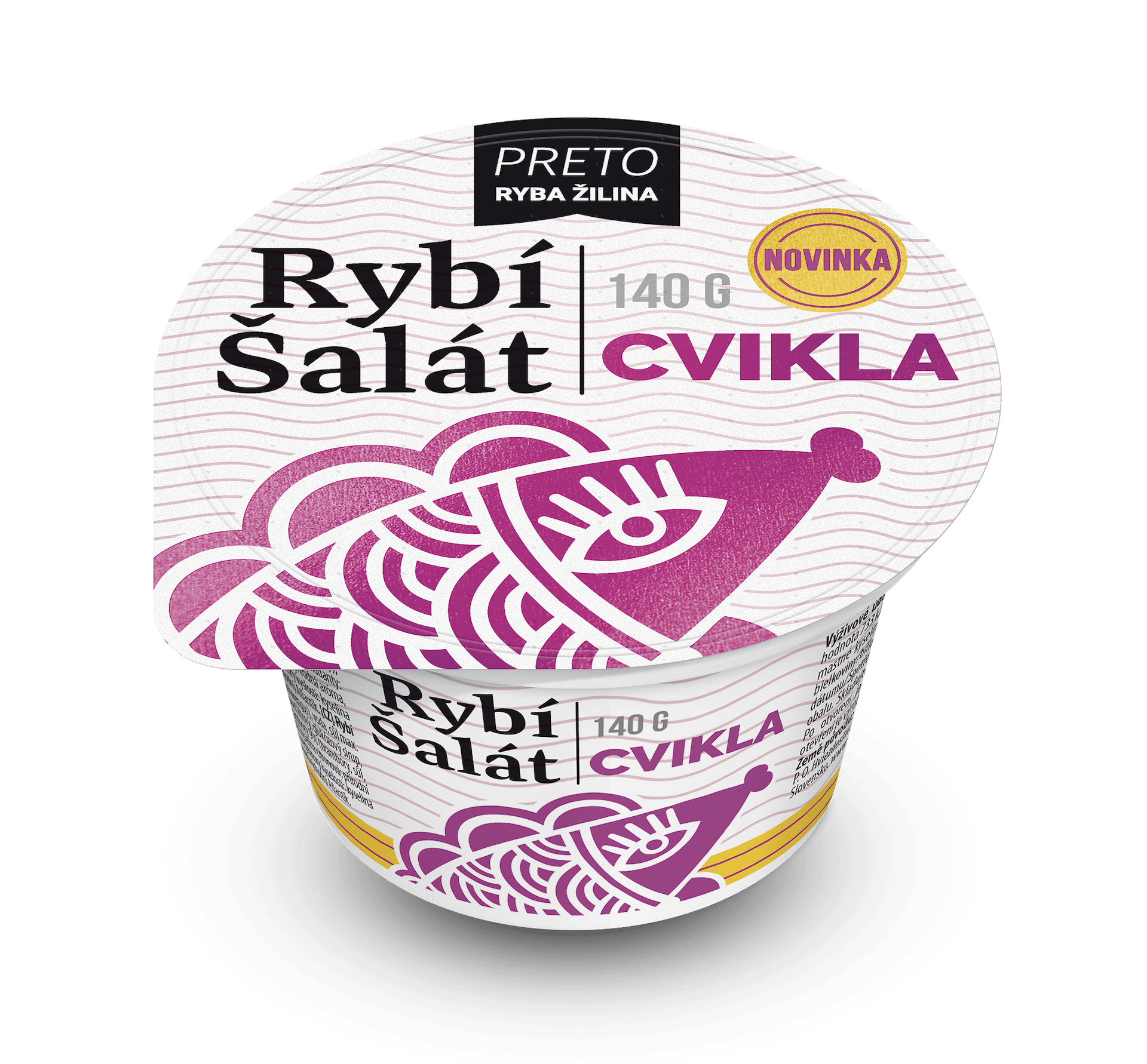 Rybí šalát CVIKLA 140g