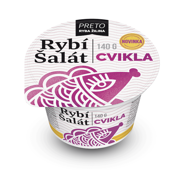 Rybí šalát CVIKLA 140g
