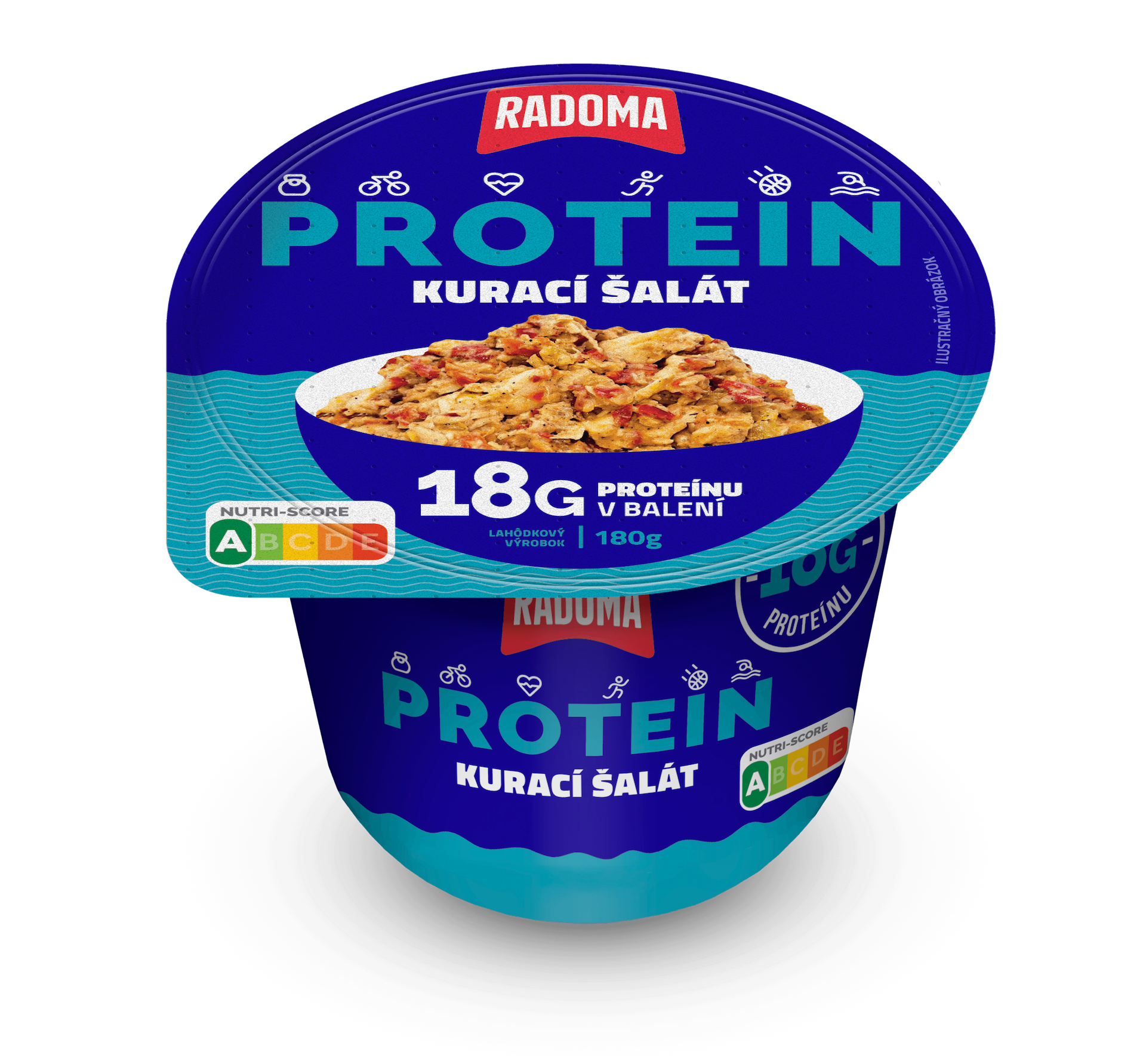 PROTEIN Kurací šalát 180g