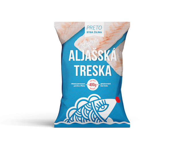 Filety z aljašskej tresky 400g