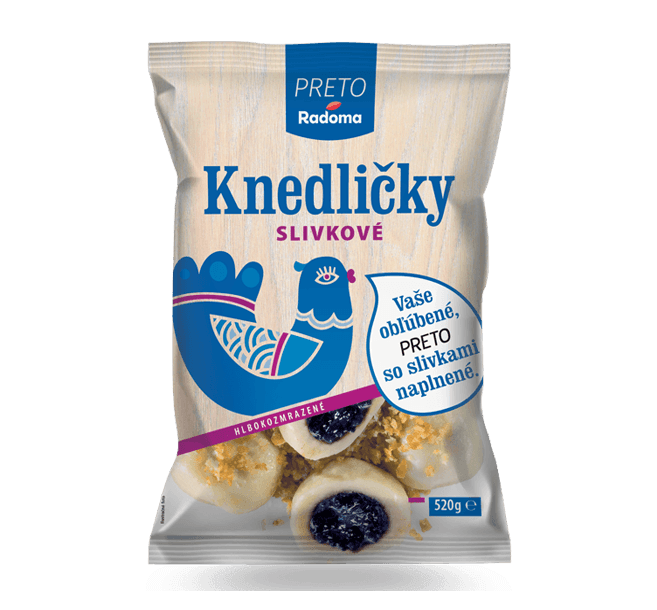 Knedličky slivkové 520g