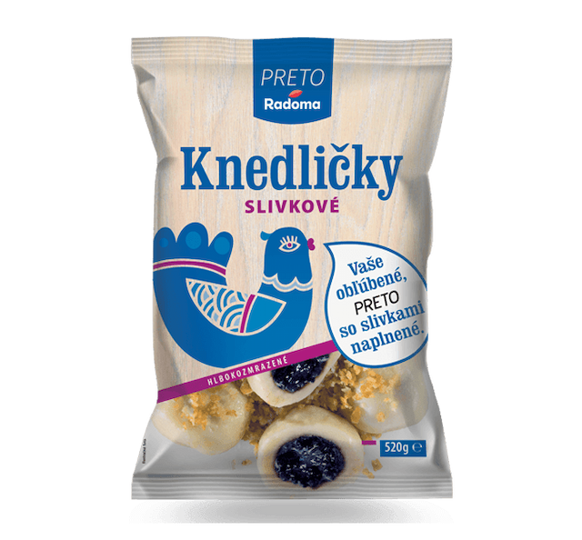 Knedličky slivkové 520g