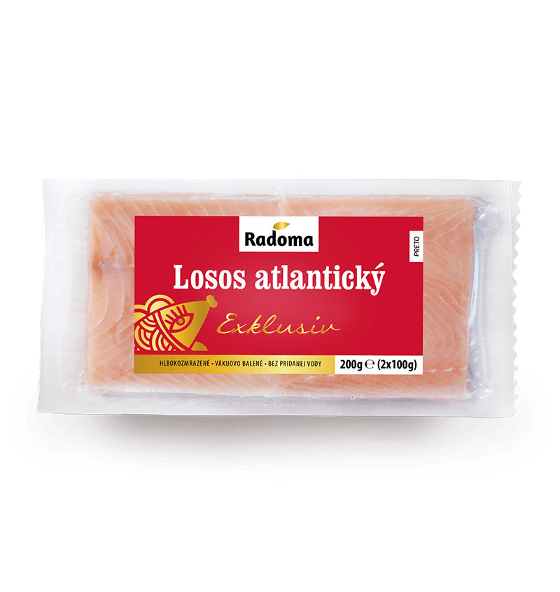 Losos atlantický porcie 200g