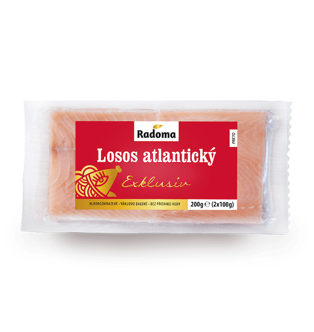 Losos atlantický porcie 200g