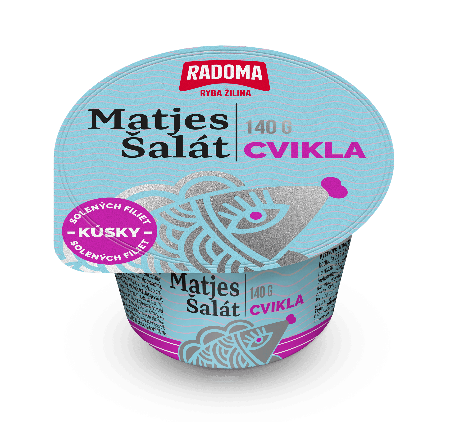 Matjes šalát cvikla 140g