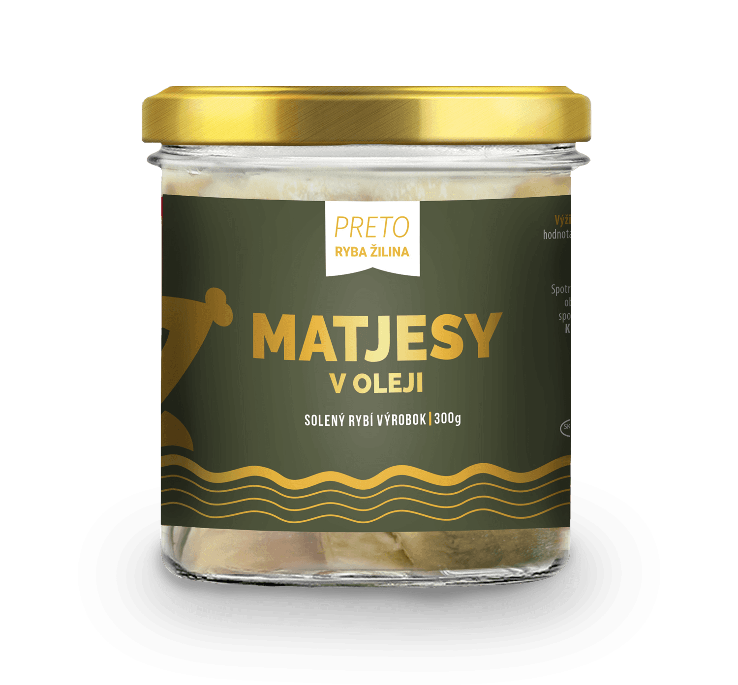 Matjesy v oleji 300g