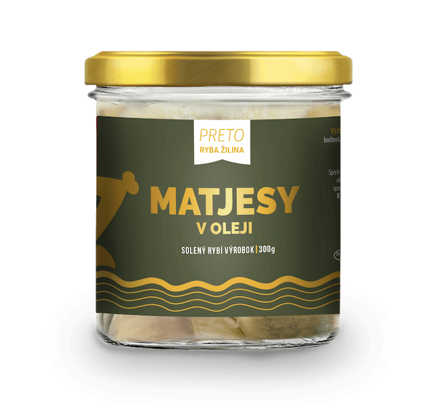 Matjesy v oleji 300g