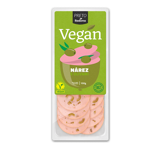 VEGAN nárez s olivami 100g