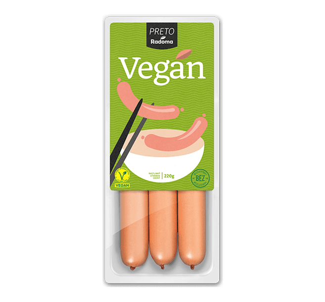 VEGAN párky 220g