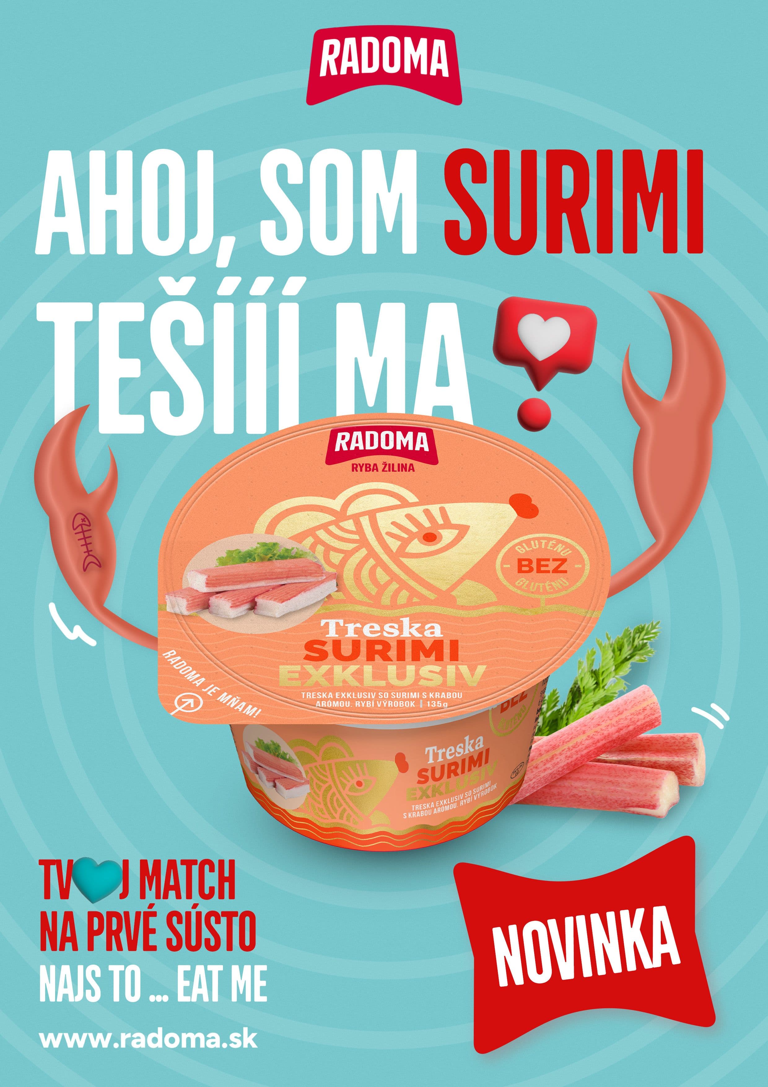 NOVINKA PLNÁ CHUTI A SURIMI!