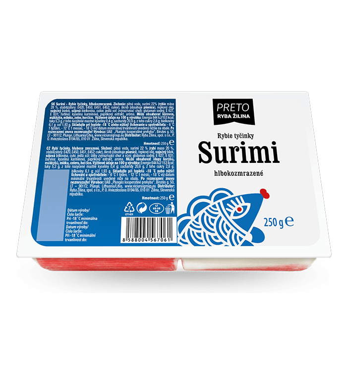 Rybie tyčinky Surimi 250g