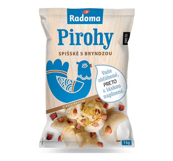 Spišské pirohy s bryndzou 1kg