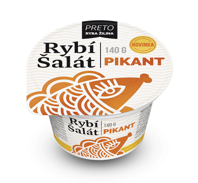 Rybí šalát PIKANT 140g 