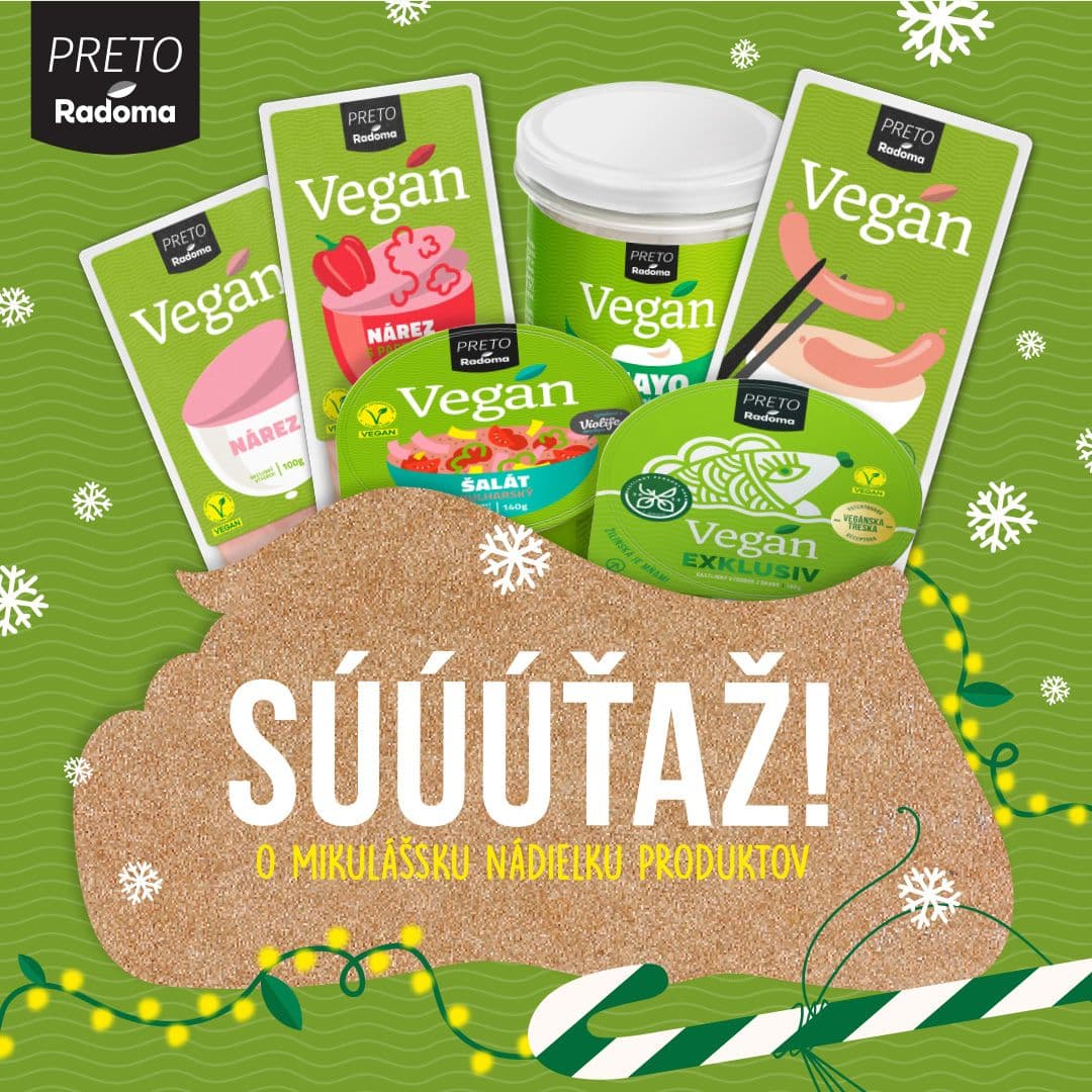 Mikulášska súťaž Preto Radoma Vegan