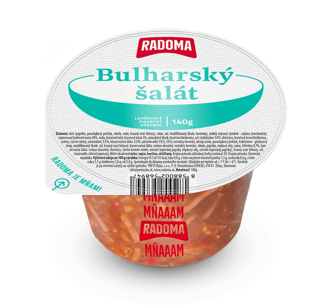Bulharský šalát 140g