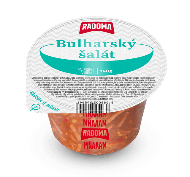 Bulharský šalát 140g