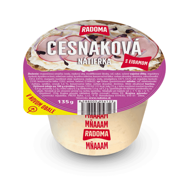 Cesnaková nátierka 135g
