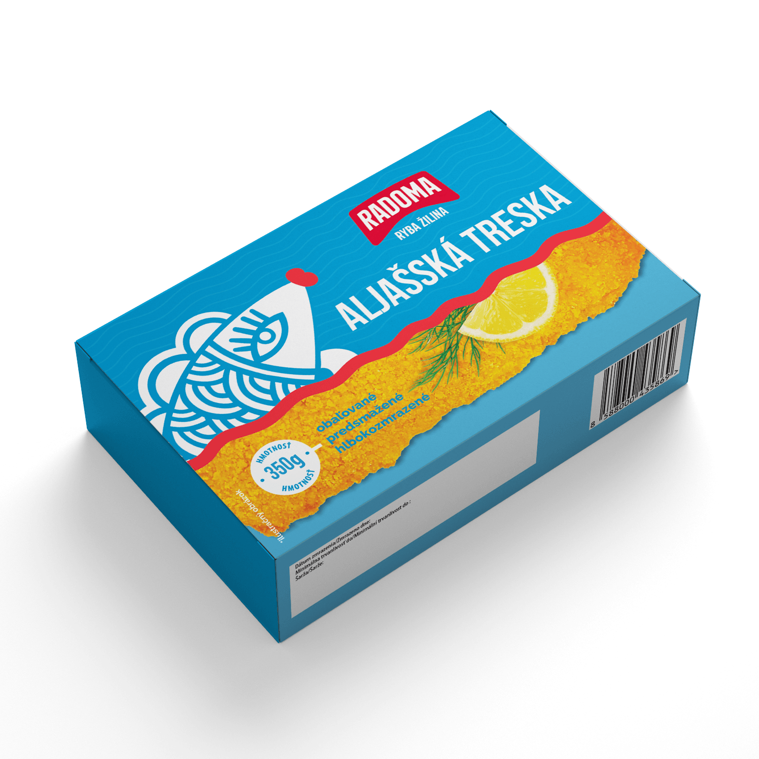 Aljašská treska 350g