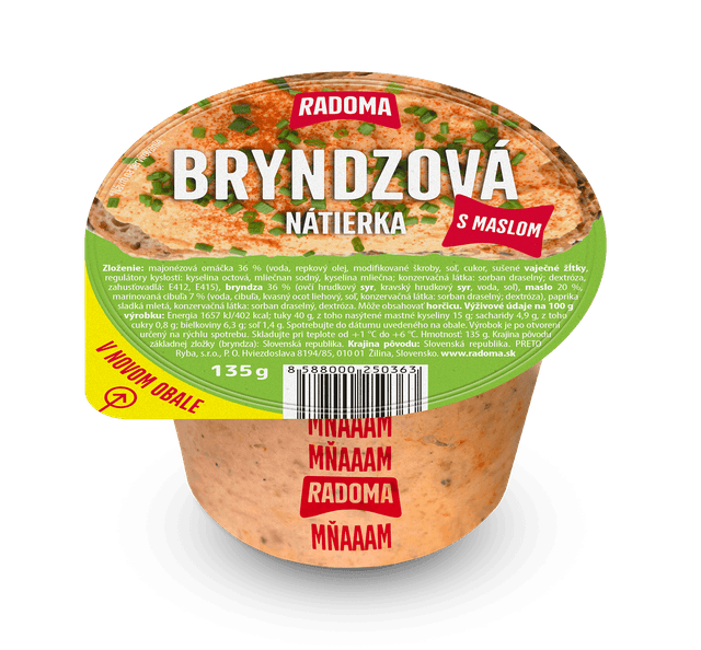 Bryndzová nátierka 135g