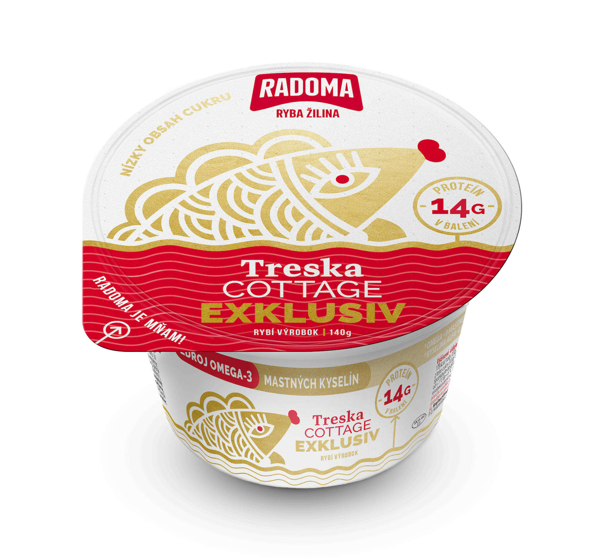 Treska Cottage Exklusiv 140g