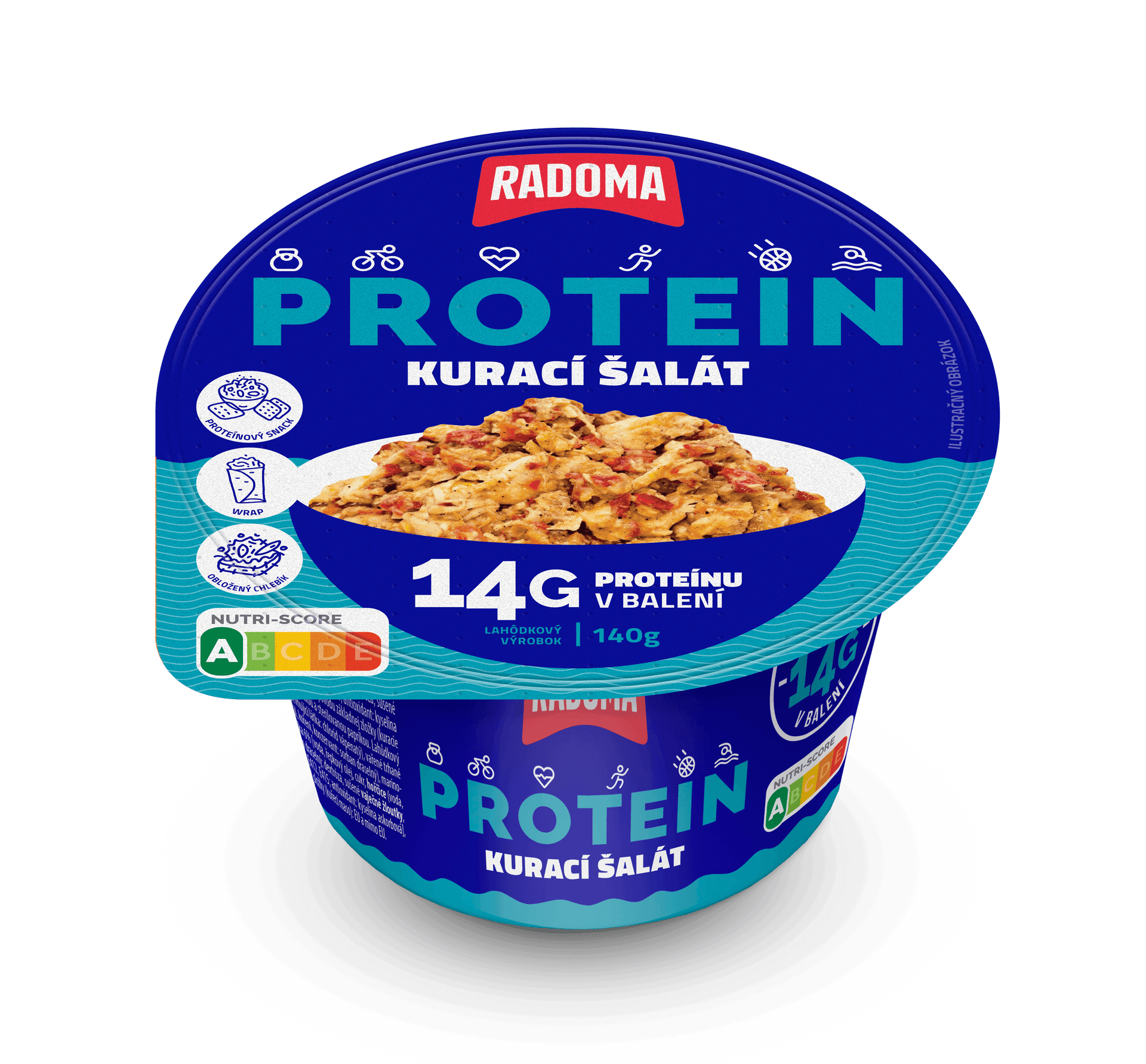 PROTEIN Kurací šalát 140g