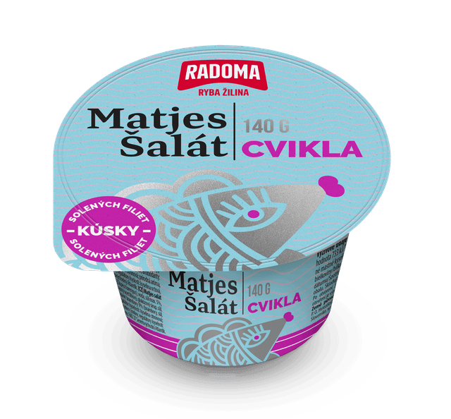 Matjes šalát cvikla 140g
