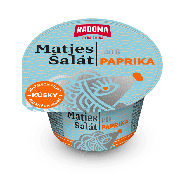 Matjes šalát paprika 140g
