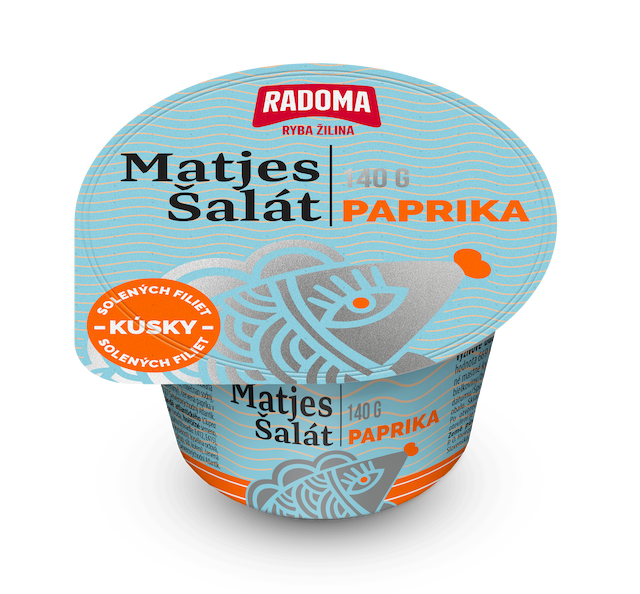 Matjes šalát paprika 140g